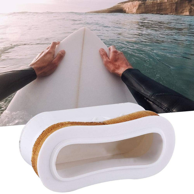 Tbest Durable Plastic Surfboard Insert Handle Surfing Board Surf Rescue Accessory (Black and White) - BeesActive Australia