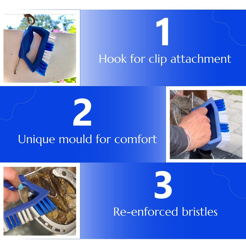 Kelcie's Pickbrush Cleaning Tool for Horses - Clean Hoofs - BeesActive Australia