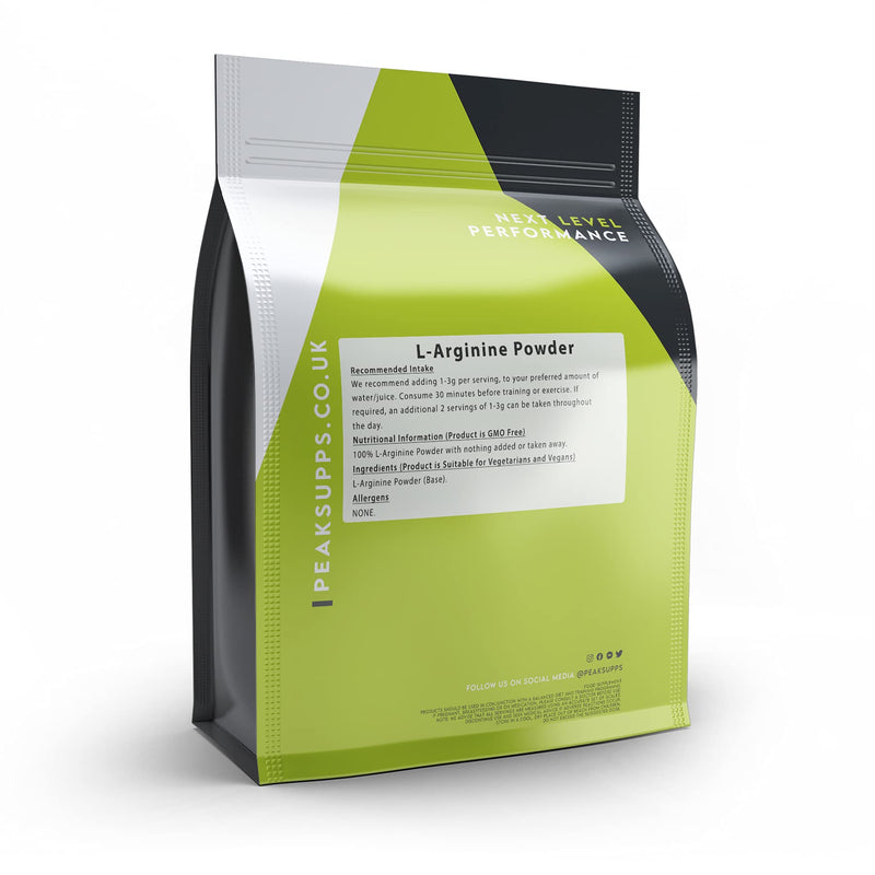 L-Arginine Powder 250g - Pure | Vegan | Pre Workout - BeesActive Australia