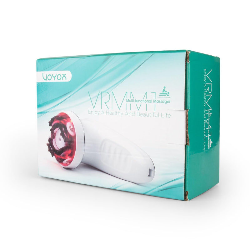 VOYOR Handheld Massager Cordless Deep Tissue Cellulite Massager for Face, Hand, Arm, Neck, Foot and Body, Silicone Face Brush, 3 Multi-Functional Heads, IPX7 Waterproof & Rechargable VRMM1 - BeesActive Australia