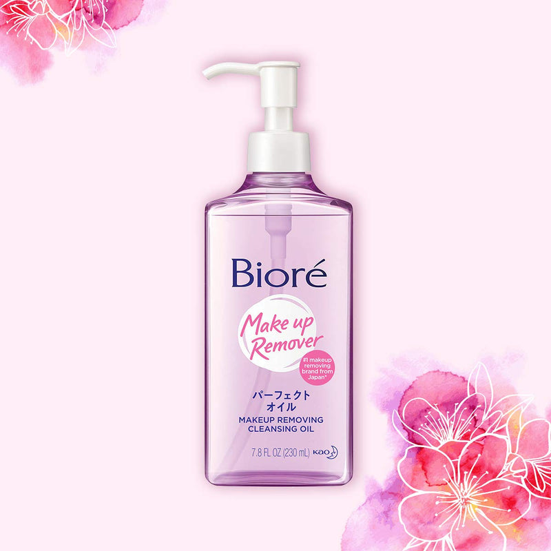 Bioré J-Beauty Makeup Removing Cleansing Oil, Top Japanese Makeup Remover, Oil-Based Cleanser, 7.8 Ounces Make Up Removing Cleansing Oil - BeesActive Australia