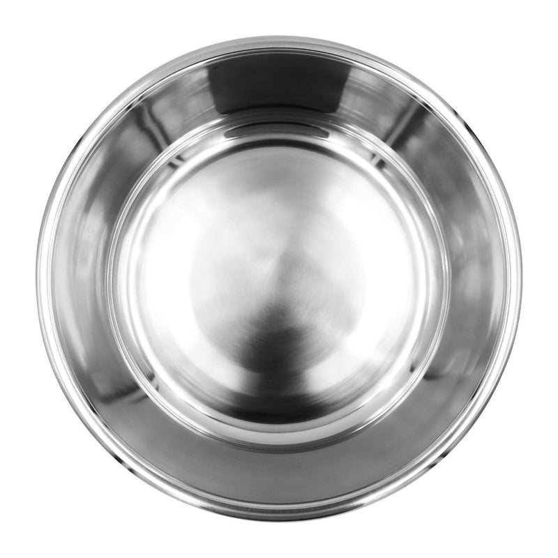 4 Pcs Stainless Steel Dog and Cat Food Dish/Bowls, Shallow Pet Dish, Extra Replacement Bowl -Metal Food and Water Dish, for Small Dogs and Cats,12oz 4 pcs - BeesActive Australia