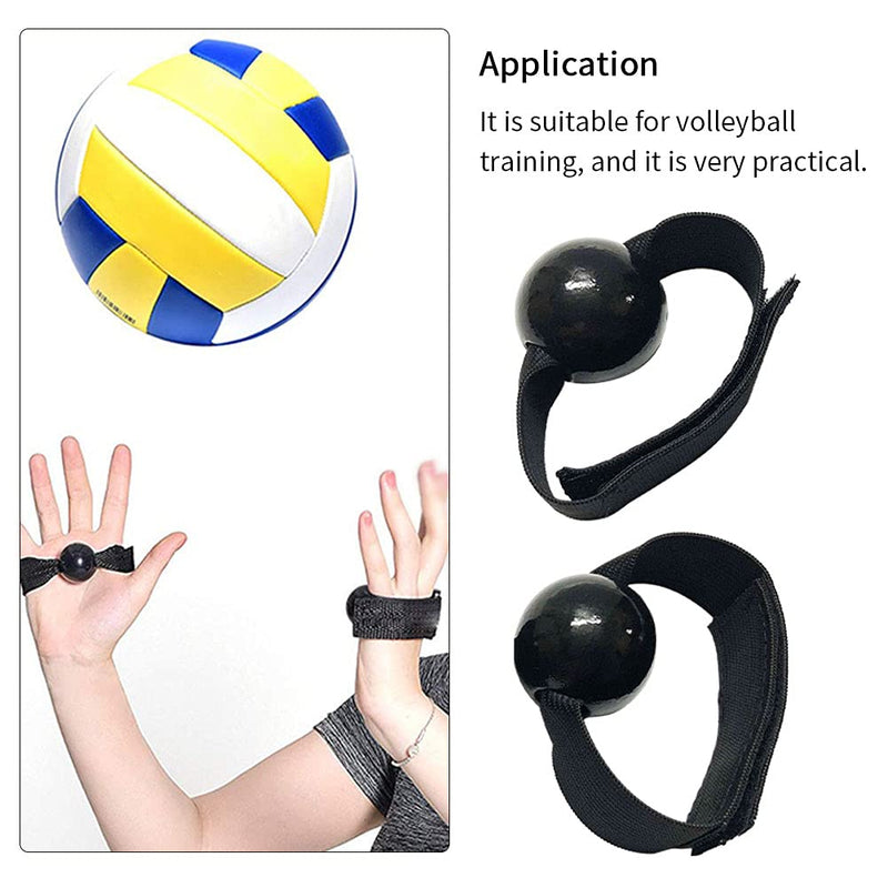 CALIDAKA Volleyball Training Equipment Aid,Volleyball Practice Trainer Kit for Serving,Setting black - BeesActive Australia