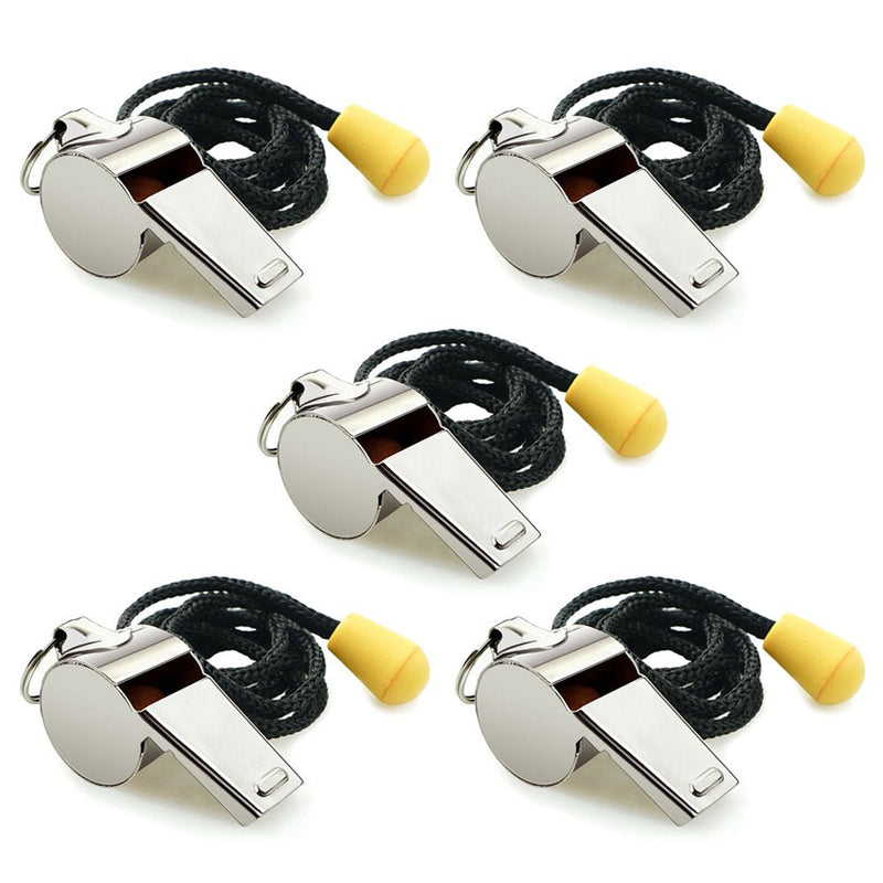 Hipat Whistle, 12 Packs Sports Whistles with Lanyard, Loud Crisp Sound Whistle Bulk Ideal for Coaches, Referees, and Officials - BeesActive Australia