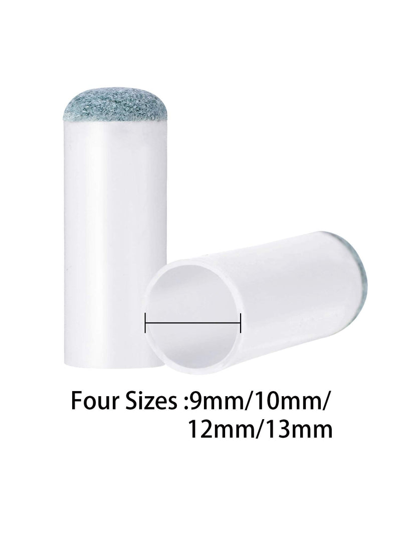 EBOOT 40 Slip On Pool Cue Tips Billiard Cue Tips Slip-On Cue Tip Replacement 4 sizes - BeesActive Australia
