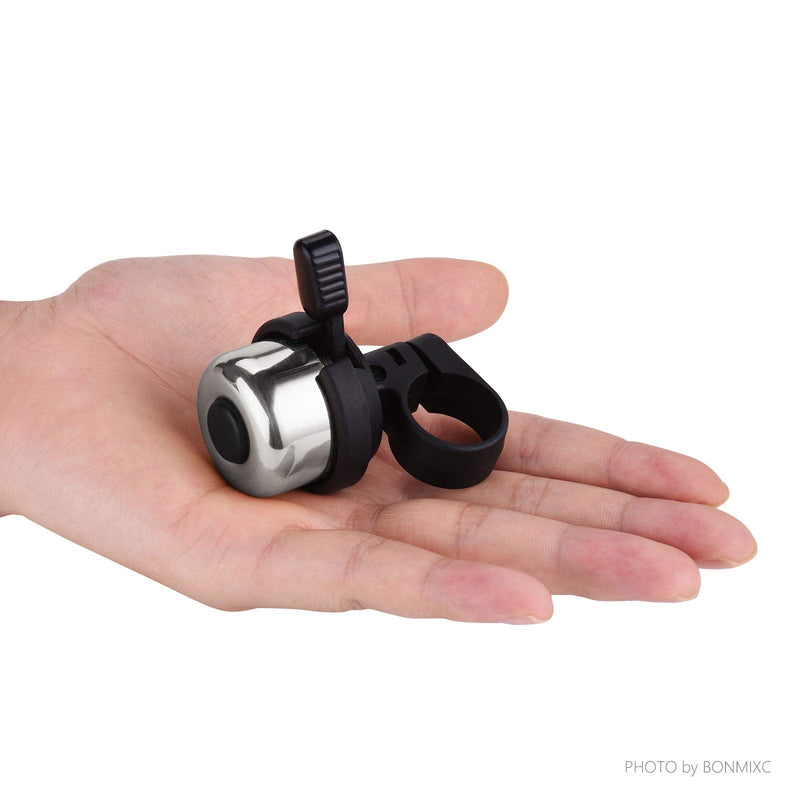 BONMIXC Bike Bell Brass Mini, Clearer Louder Longer Sustained Purer Tone - BeesActive Australia