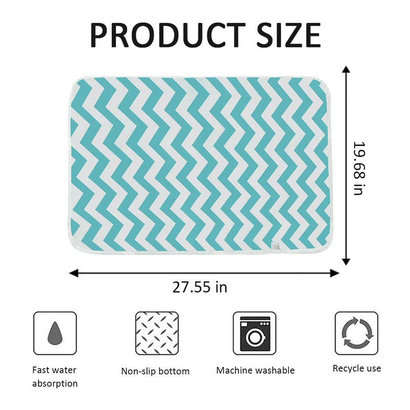 4Packs Guinea Pig Fleece Cage Liners, Guinea Pig Pee Pads - Absorbent Washable Reusable Bedding Pads, Hamster Cage Pee Pad for Small Animals, Guinea Pig Accessories - BeesActive Australia