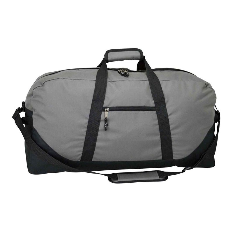 DALIX 25" Big Adventure Large Gym Sports Duffle Bag (Black Grey Navy Blue Red Camo) Gray - BeesActive Australia