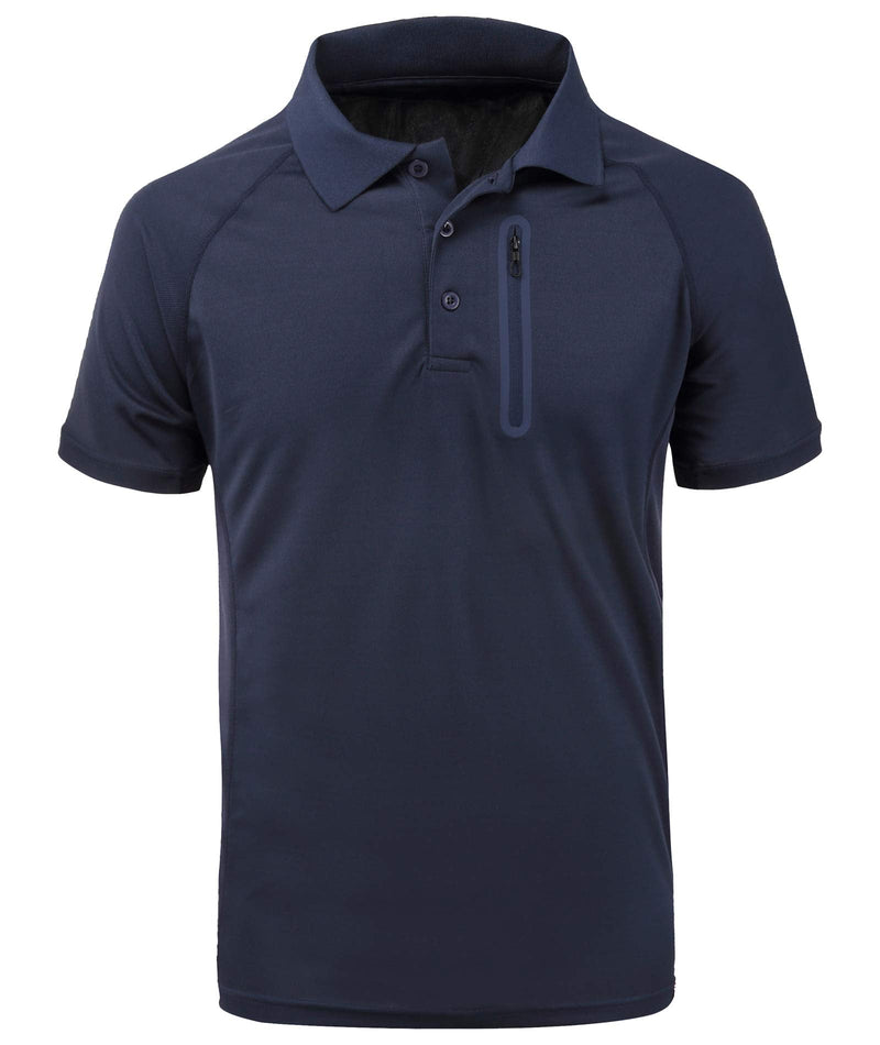 ZITY Golf Polo Shirts for Men Short Sleeve Sport Casual Tennis T-Shirt A-3pc 3X-Large - BeesActive Australia