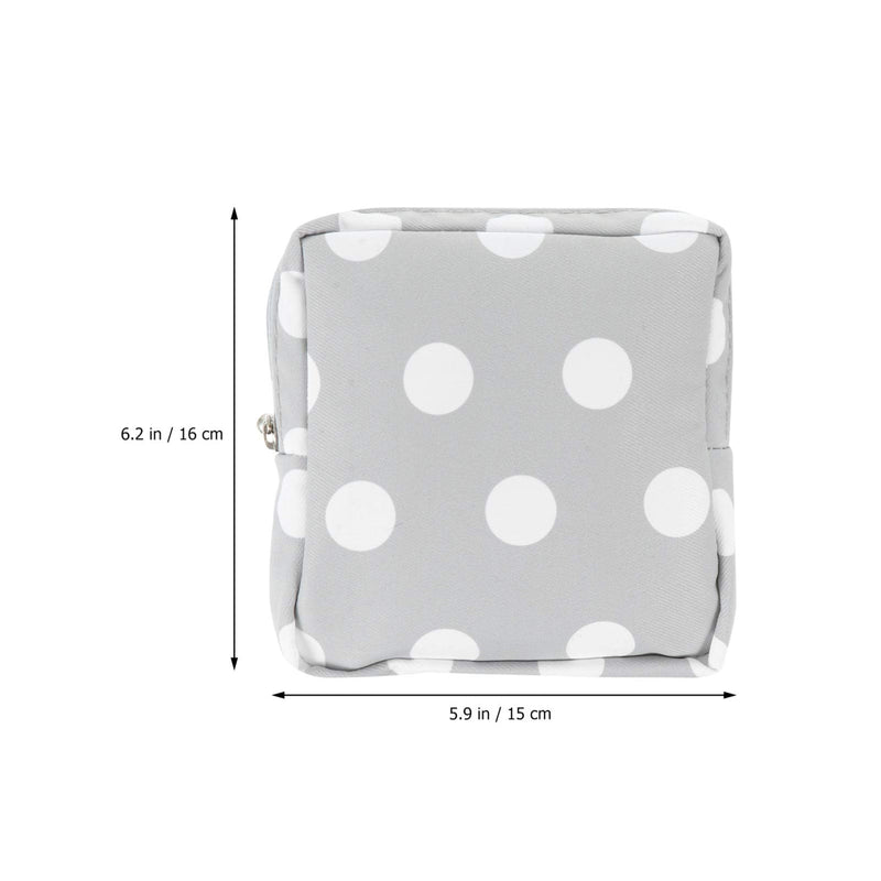 Healifty 2pcs Sanitary Napkin Storage Bag Period Menstrual Pad Zipper Pouch Outdoor Travel Sanitary Pads Storage Container for Women - BeesActive Australia