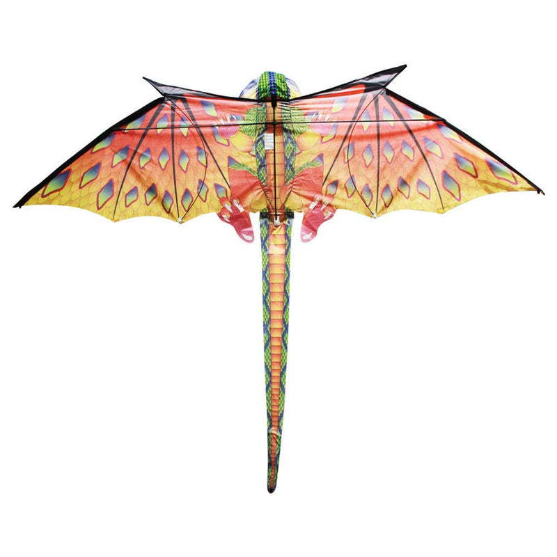 [AUSTRALIA] - brainstorm X Kites-76 Wingspan 3-d Kite: Yellow and Green Dragon 