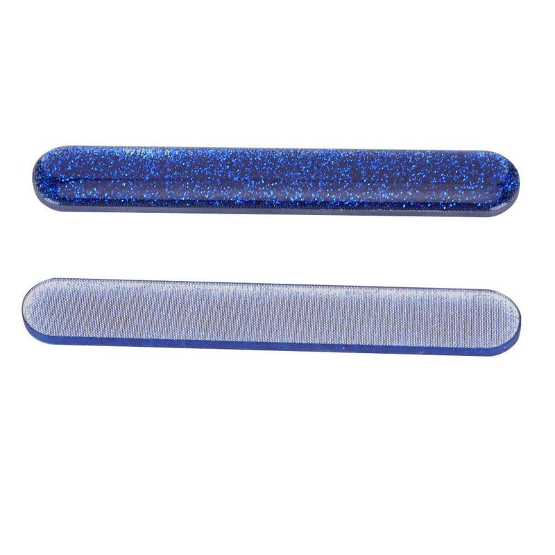 Valentine's Day PresentDurable And Strong Polishing Nanotechnology Nail File, Good Effect Nano Glass Nail File, for Home Salon Shop Manicure Store Beauty Salon(blue) blue - BeesActive Australia