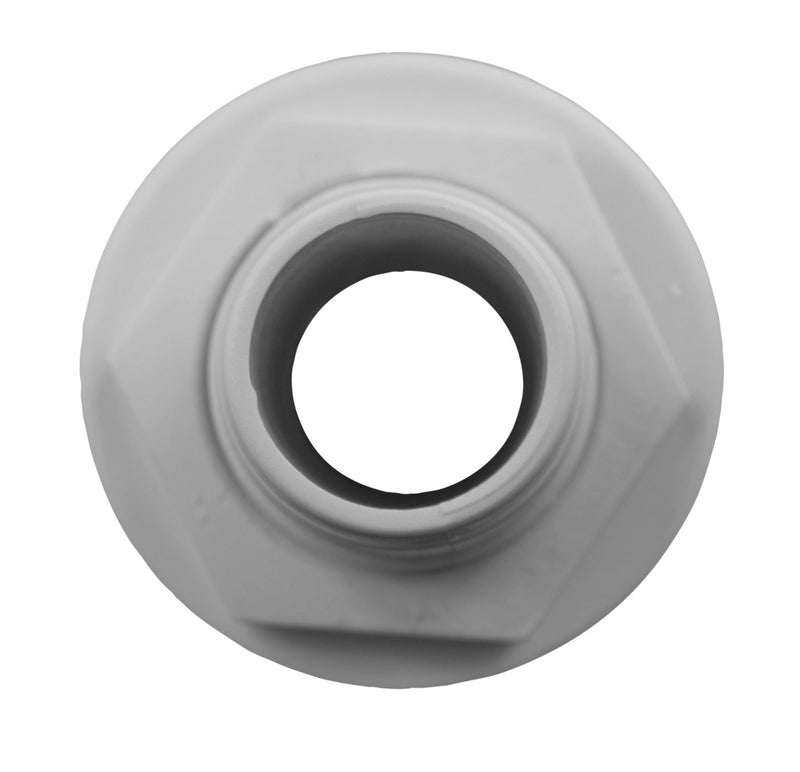 [AUSTRALIA] - attwood 3874-3 Polypropylene Durable Thru-Hull Connector Fitting, White Finish 