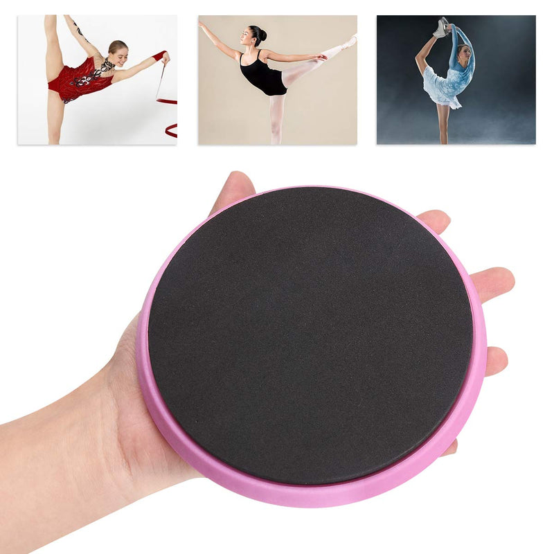 TOBWOLF Pro Ballet Turning Disc, 13cm / 5" Lightweight Portable Pirouette Spin Board Releve Turnout Board for Dancers Ballet Gymnastics Figure Skating, Balance Training Spot Board Rotational Disc Pink - BeesActive Australia