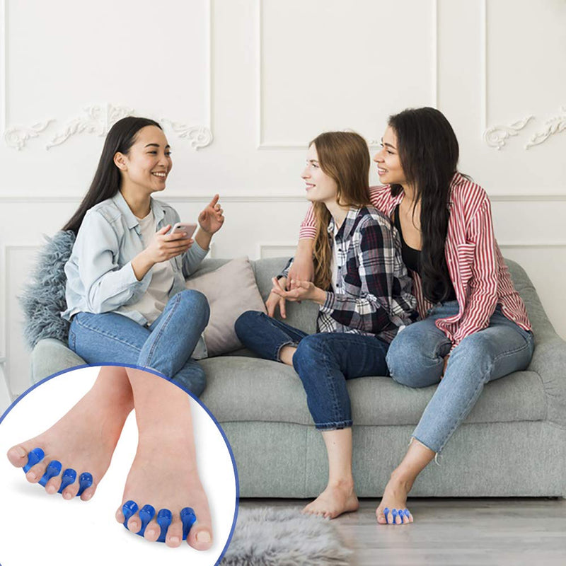 Toe Separators, Toe Spacers For Feet, Toe Straightener, Toe Corrector, Toe Spreader, Hammertoe Correctors, Hammer Toe Cushions, Bunion Toe Separator, Toe Separators For Nail Polish - BeesActive Australia