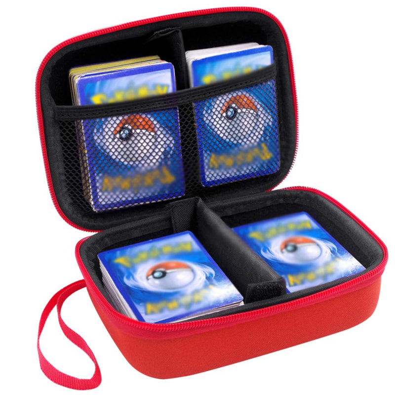 COMECASE Cards Holder Compatible with PM TCG Cards, for Yugioh, Magic MTG, Football Cards, Card Game Case Storage Holds Up to 400 Baseball Cards. Removable Divider and Hand Strap Offered - Carton - BeesActive Australia