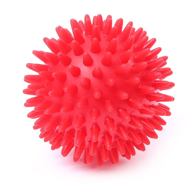 66fit 8cm Hard Spiky Massage Balls x 2pcs - Designed to Relieve Stress and Relax Tight Muscles, Trigger Point, Deep Tissue, Myofascial Release - BeesActive Australia