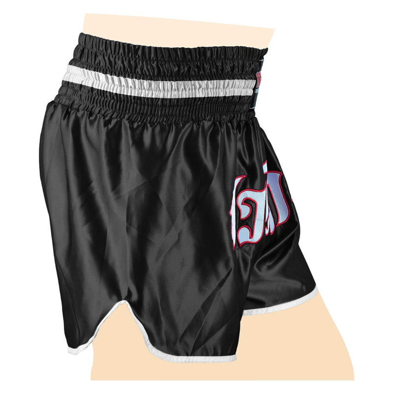 MRX Boxing Shorts for Men Training Fighting Muay Thai Shorts Boxing MMA BJJ Short Kickboxing Trunks Clothing Black XX-Large - BeesActive Australia
