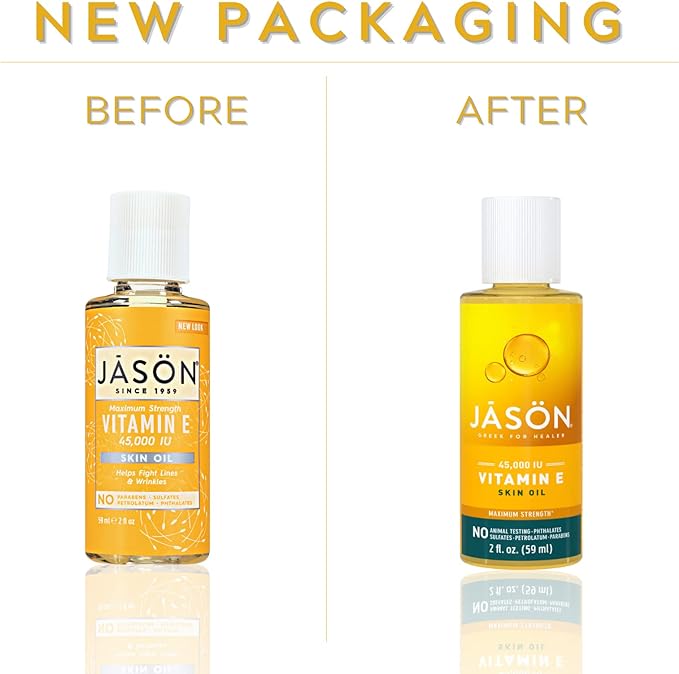 Jason Natural Products Vitamin E Oil 45,000 IU 60ml - BeesActive Australia