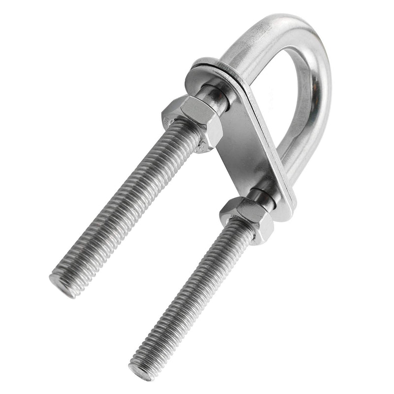 [AUSTRALIA] - DGZZI 3/8Inch U Bolt 304 Stainless Steel U Screw Marine Boat Stern Bow Eye Tie 