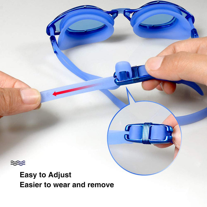 Swim Goggles for Adult Men Women, OMID Anti-Fog No Leaking Swimming Goggles - BeesActive Australia