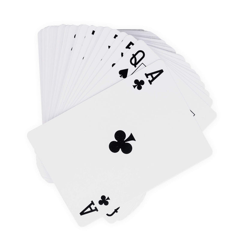 [AUSTRALIA] - Giant Jumbo Deck of Big Playing Cards Fun Full Poker Game Set - Measures 5" x 7" 