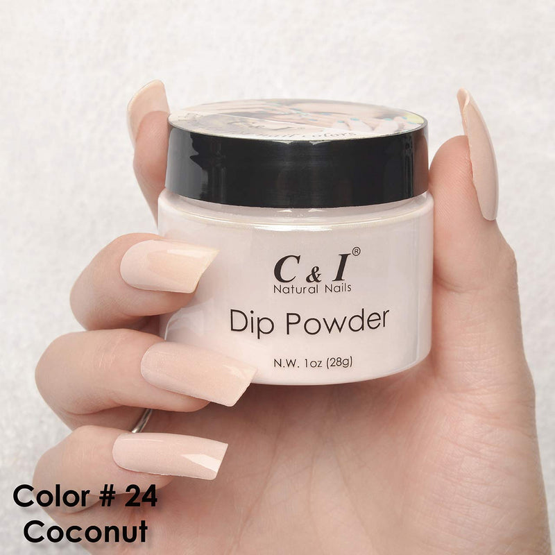C & I Dip Powder Color No.024 Coconut Naked Color System - BeesActive Australia