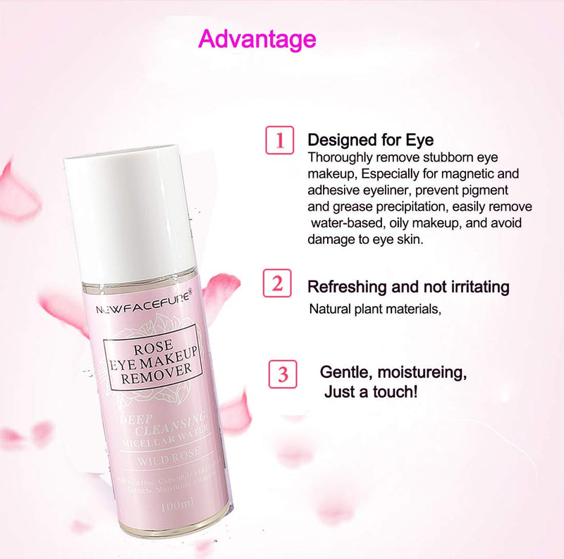 Professional Eye Makeup Remover, Eye Cleansing, Easy Clean for Magnetic eyeliner, Waterproof Mascara, Magic Eyeliner, Eye shadow, Eyebrow (remover-40ml) 1.35 Fl Oz (Pack of 1) - BeesActive Australia