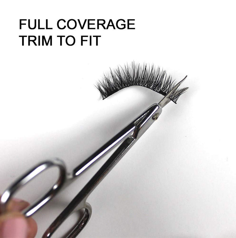 Mink Magnetic Eyelashes Diva Lash – NEW Single Lash for Use with Magnetic Eyeliner, 5 Magnet Mink Magnetic Lashes (Natural Lash) Natural Lash - BeesActive Australia