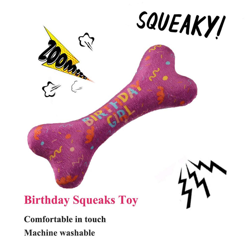IDOLPET Dog Birthday Bandana Hat Happy Birthday Dog Toy Dog Party Set Pet Party Suppliers Dog Birthday Banner Scarf Birthday Accessories and Pet Decorations… Pink - BeesActive Australia