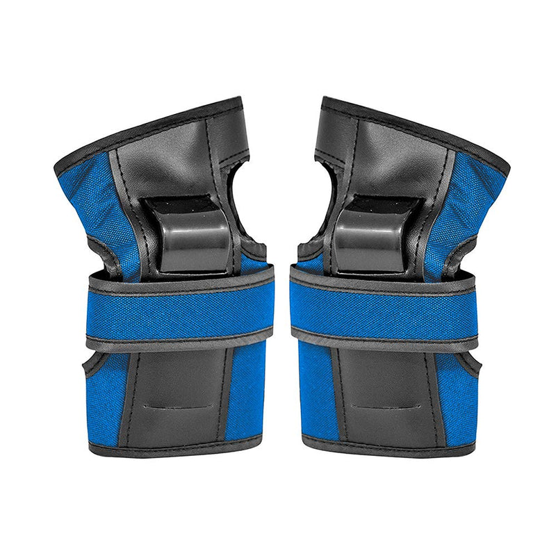 Hover-1 Nylon Protective Elbow Pads | Knee Pads & Wrist Guards, For Ages 8+, Hard PP Shells for Impact Resistance & EVA Foam Protective Padding, Medium, Blue - BeesActive Australia