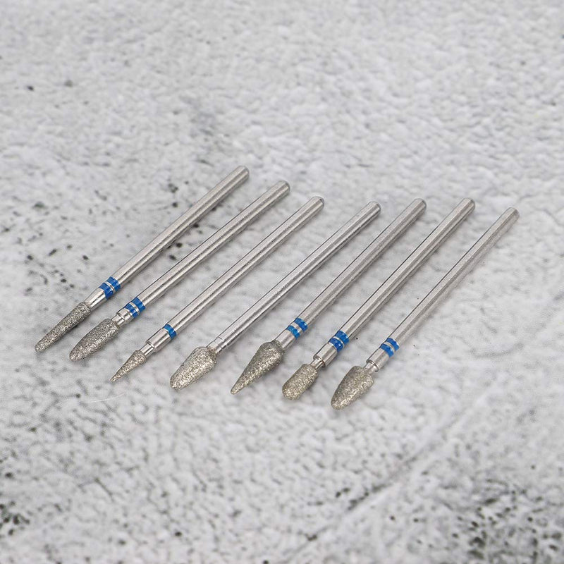 No Dust Pollution Nail Drill Bits, Nail Art Drill Bit, Stable Performance Efficient Beauty Salon for Home(NO.08) NO.08 - BeesActive Australia