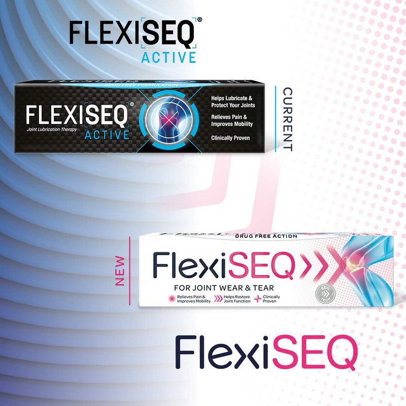 Flexiseq for Joint Wear & Tear Gel, 100g, Drug-Free, Pain Relief Gel, (Packaging May Vary) 100 g (Pack of 1) - BeesActive Australia