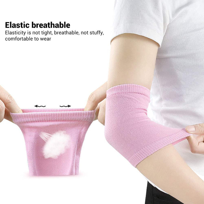 QoFina Gel Elbow Pads, Silicon Gel Elbow Sleeves Breathable Elbow Protection Cover Gel Elbow Protector for Dry Skin - BeesActive Australia