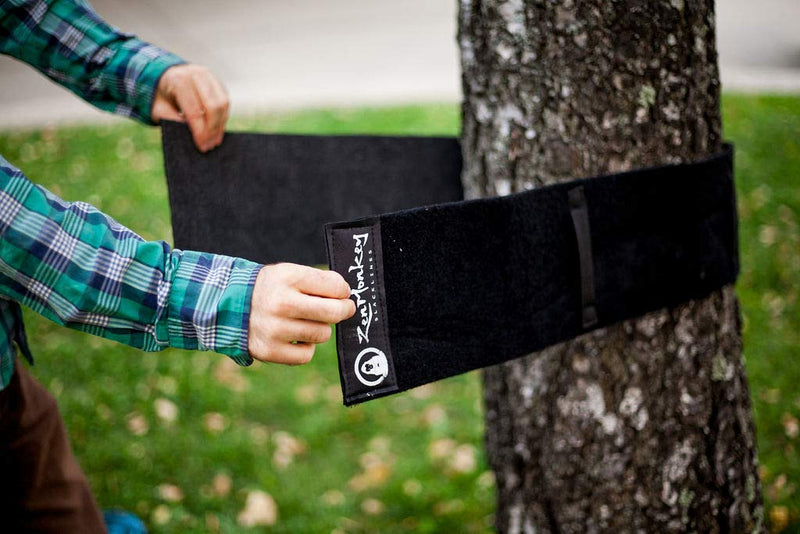 Tree Protectors by ZenMonkey Slacklines, Perfect for Slacklines, Ninjalines, Ziplines, Tree Swings, with Anti-Slip Guide Straps, Hook & Loop Fasteners, 60 Inches Long, Set of Two - BeesActive Australia