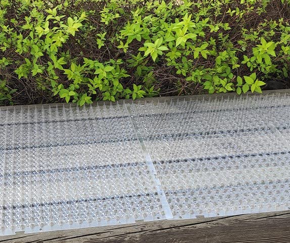 Yiteshi 10 Packs Cat Scat Mat, 13X16 inches Pet Deterrent Spikes, Indoor Outdoor Humane Cat Repellent Fence - BeesActive Australia