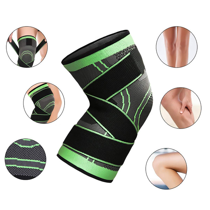 Knee Sleeve,Compression Fit Support -for Joint Pain and Arthritis Relief, Improved Circulation Compression - Wear Anywhere - Single X-Large - BeesActive Australia