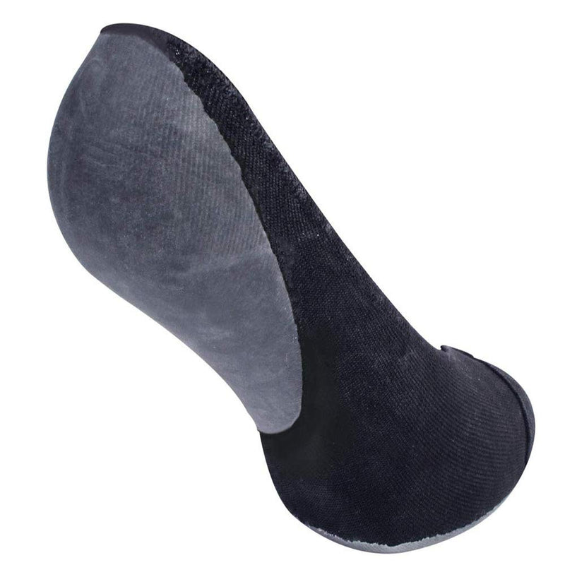 Gel No Shoe Socks – Therapeutic for Dry Cracked Feet – Relieve Heel Pain – Prevent Back Problems (Black color) Black color - BeesActive Australia