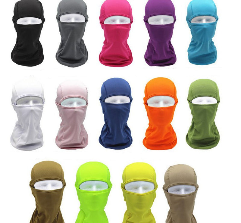 HFDA 7in1 Balaclava Face Mask Windproof Neck Warmer Breathable Hood Quick Dry Cycling Headgear White - BeesActive Australia