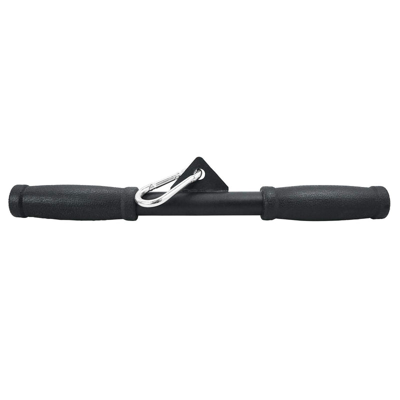 Luwint Fitness Cable Attachments, Exercise Handles/Tricep Rope/Pulldown Bar/Pulley Wheels for Gym Equipment Cable Machine 15.5'' Straight Bar - BeesActive Australia