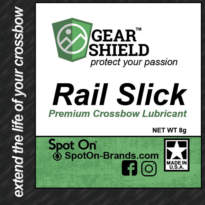 Gear Shield Rail Slick Premium Crossbow Rail Lube - 2 Pack - Made in The USA - BeesActive Australia