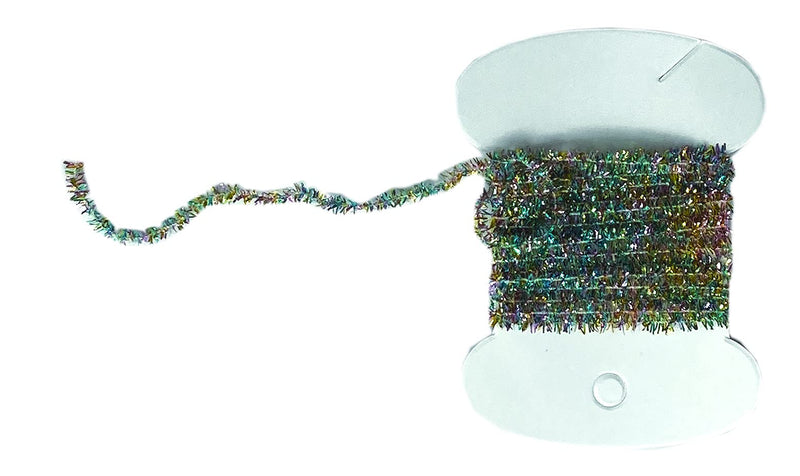 Creative Angler Flash and Tinsel Chenille Fly Tying Materials - Fly Tying Thread for Tying Flies - Fly Fishing Accessories Great for Your Fly Fishing Kit - Many Colors to Choose from - (1 Yard) Rainbow - BeesActive Australia