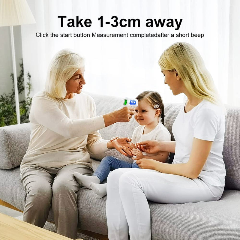 Berrcom Non Contact Infrared Thermometer JXB-178 Medical Grade for Baby Kids with High Temperature Alarm and Instant Accurate Reading - BeesActive Australia