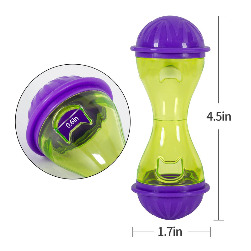 REPTIZOO 2 PCS Reptile Enrichment Toy Ball Bearded Dragon Toys Reptile Tank Decor Reptile Feed Toys for Lizard, Bearded Dragon, Gecko, Small Animals - BeesActive Australia
