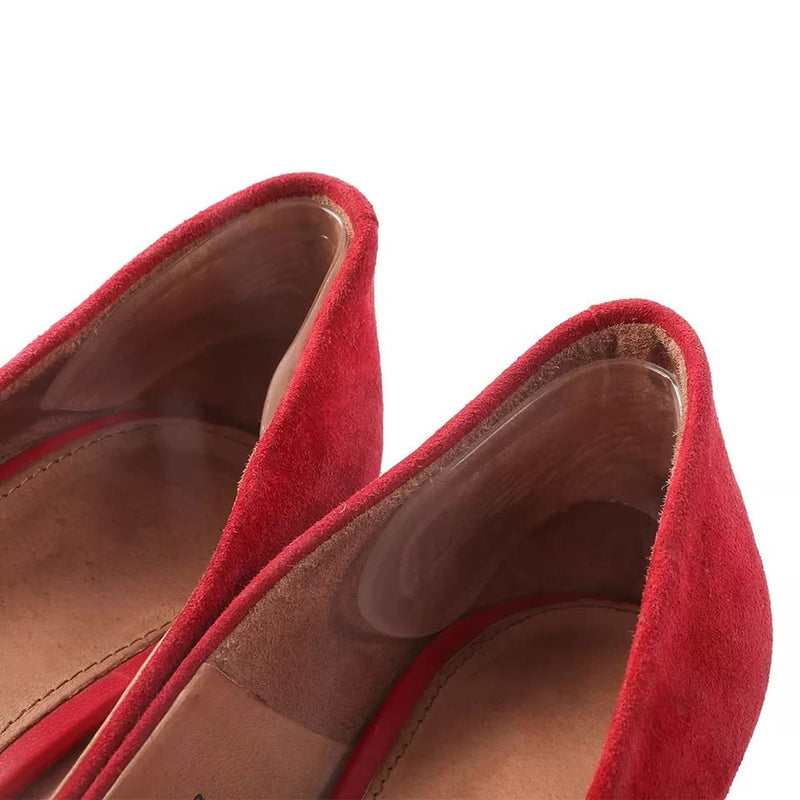 SturdyFoot Soft & Thick Gel Heel Liners Heel Shields Heel Grips. 4 Pairs Clear Gel - BeesActive Australia