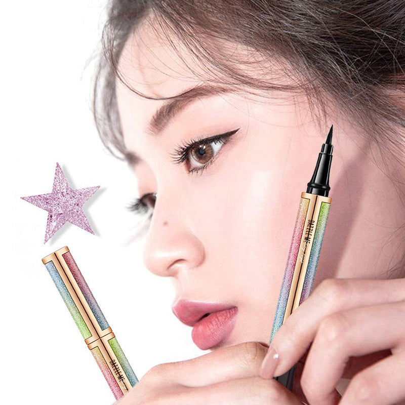 DAZZLE ME Starry Eyeliner, Waterproof Lasting Non Staining Liquid Eyeliner Pencil - BeesActive Australia