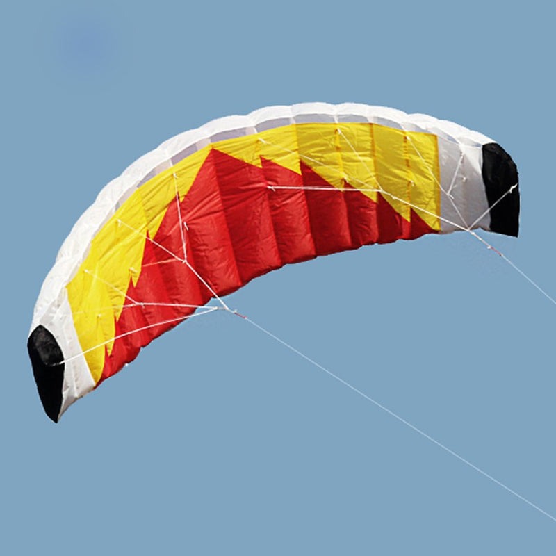 [AUSTRALIA] - Hengda kite New 1.4m Power Kite Outdoor Fun Toys Parafoil Parachute Dual Line Surfing Orange 79inch-parafoil 