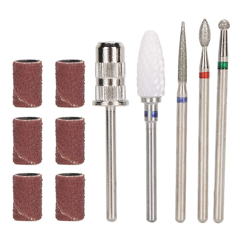 Dead Skin Removal Tool Effective Nail Polishing Head Set Grinding Head Cover for Nail Art Lovers for Home Use for Nail Art Beginners for Nail Art School - BeesActive Australia