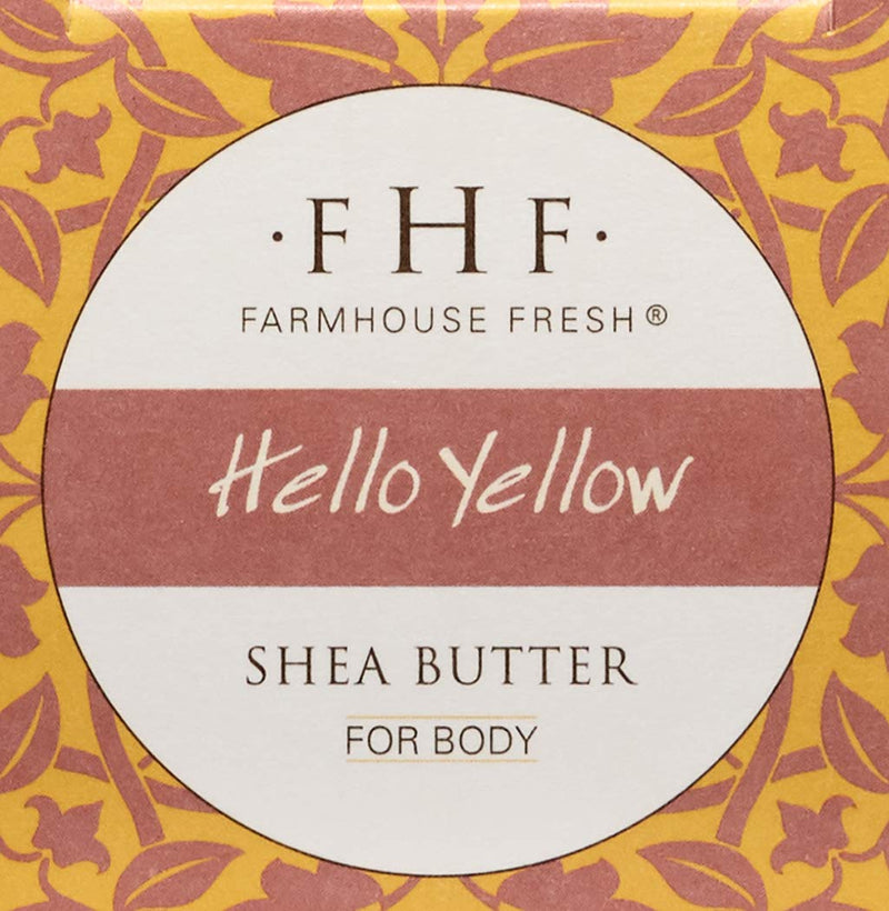 FarmHouse Fresh Hello Yellow Shea Butter, 8 Fl Oz - BeesActive Australia