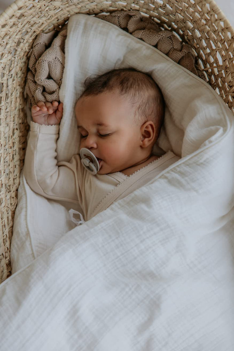 BIBS Pacifiers | Natural Rubber Baby Pacifier | Set of 2 BPA-Free Soothers | Made in Denmark | Hunter Green/Dark Oak | Size 18-36 Months - BeesActive Australia
